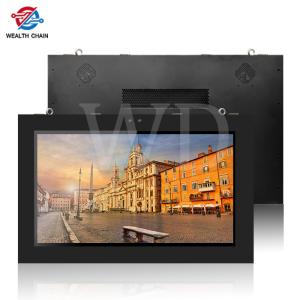 Wholesale Fans Cooling 49&quot; IP55 Outdoor Digital Advertising Screens , Stand Alone Signage from china suppliers