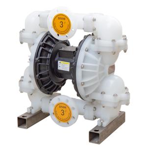Wholesale AC220V/DC24V Pneumatic Diaphragm Pump Fluid Density ≤1200kg/M3 Aluminum from china suppliers