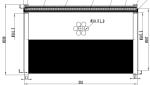 0.3UM Oil Mist Filter Element Cmd10048 Galvanized Diamond Mesh Liner