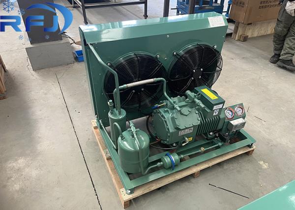 220-240V/1PH/50Hz Voltage 2HP Semi-closed Low Temperature Air-cooled Condensing