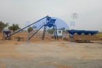 Model HZS50 Stationary Concrete Batching Plant, Electric Power Concrete Plant