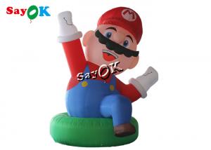Wholesale 4m 13ft Giant Oxford Inflatable Super Mario For Festival Decoration from china suppliers