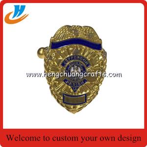 China Fashion Custom Metal Police Cufflink,Metal fashion jewelry cufflinks for men on sale