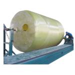 Water Purification FRP Cylindrical Tank Antiseptic Cross Wound 1800mm*3840mm