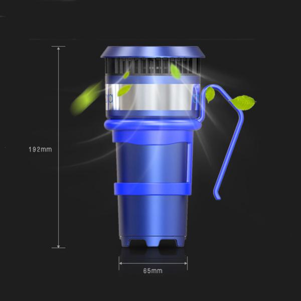 Strong Wind Speed Vehicle Air Purifier Peculiar Smell Smoke Haze Oxygen Bar
