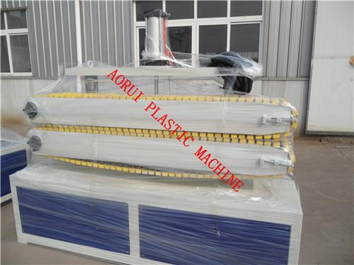 Plastic PVC Pipe Making Machine Double Screw Extruder System 1 Year Warranty