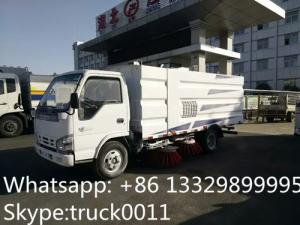 China CLW brand best price 4*2 LHD street sweeper truck for sale,Factory direct sale stainless steel road cleaning vehicle on sale