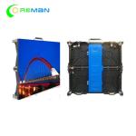 P5.95 Exterior LED Display Cabinet Die Casting 500X1000mm Curve Optional