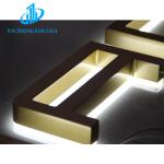 Outdoor Waterproofing Stainless Steel Letter Signage Backlit Letter Led Pilot