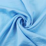 59 inch Blue Smooth Taffeta Dyeing Polyester Fabric 138gsm Like Silk Shimmer