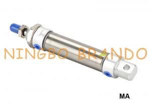 China Mini Pneumatic Piston Air Cylinder 25 Bore 50 Stroke Stainless Steel on sale