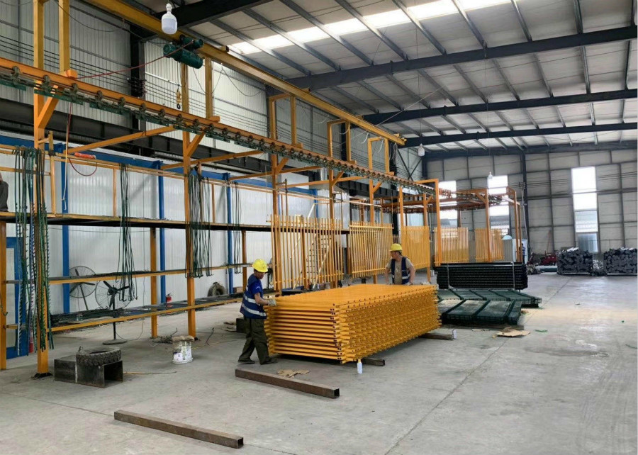 Easily Assembled Steel Square Tube Fence Designs With 25mm Tube Diameter Eco Friendly