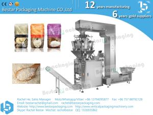Wholesale Automatic rice packing machine with vacuum function BSTV-750BZ from china suppliers