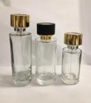 30ml 50ml 100ml Luxury Glass Perfume Bottle Sprayer Atomizer With Aluminium Cap