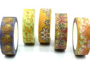 Wholesale Japanese Style Gummed Glitter Washi Tape For Home Deco from china suppliers