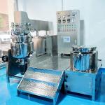 Vacuum homogenizer cosmetic Lotion Emulsifying Cosmetic Cream Mixer Machine