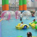 2m Imported Zipper Inflatable Water Walking Ball Transparent 1.0mm PVC / TPU