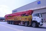 55000kg Total Weight Red 2022 Concrete Boom Pump Truck for Heavy-Duty and