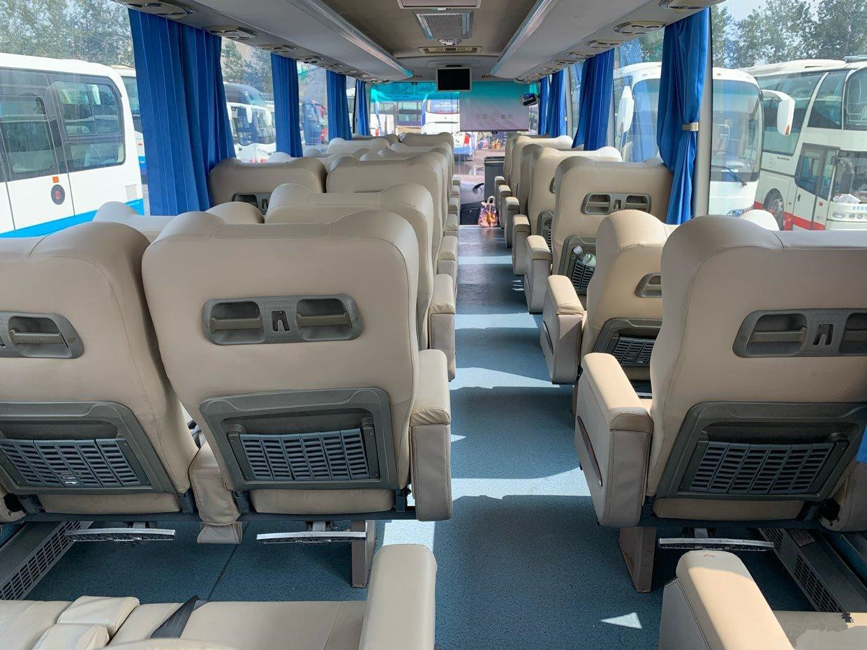 29 Luxury Seats 2012 Year Used Asiastar Bus YBL6111H1 RHD Steering Used Coach Bus Diesel Engine