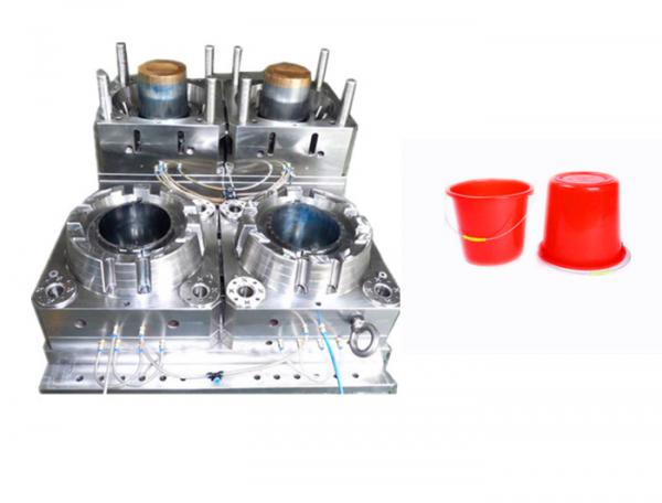 Quality PP PA ABS Plastic Bucket Mould Cold Runner Multi Cavity High Hardness Long Life Time for sale