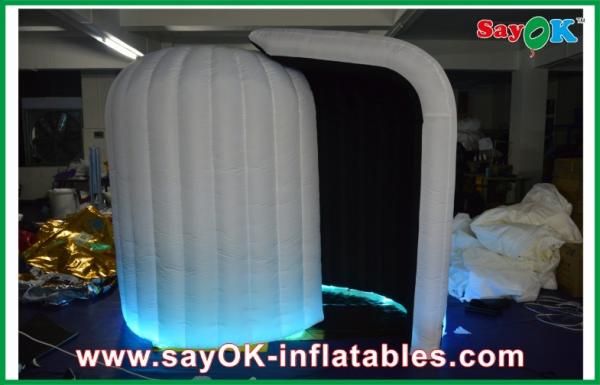 Inflatable Photo Booth Hire Rounded Strong Oxford Cloth Photobooth , Large