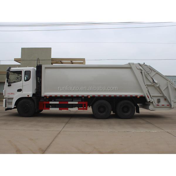 Dongfeng Jincheng 6x4 Compactor Garbage Truck