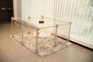 Wholesale Portable Aluminium Acrylic Pet Playpen For Dog Puppy Rabbit from china suppliers