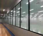 Fixed Glass Sound Insulation Window Pharma Grade Cleanroom System