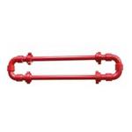 Alloy Steel Wellhead Fittings High Pressure Chiksan Hose Loops Anti corrosive