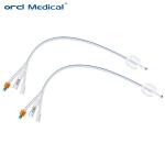 Disposable 3 Way Foley Catheter Silicone Foley Urethral Catheter Free Sample