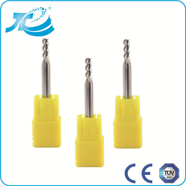 Square End Mills For Aluminum Three Flute End Mill Non Coating Customizable