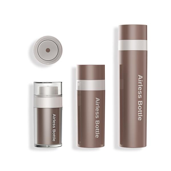 30ml 50ml 100ml airless bottles cosmetic cream bottle with pump luxury plastic