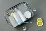 EVA PVC Cosmetic Bag For Women Zipper Waterproof Airline Makeup Travel Organizer