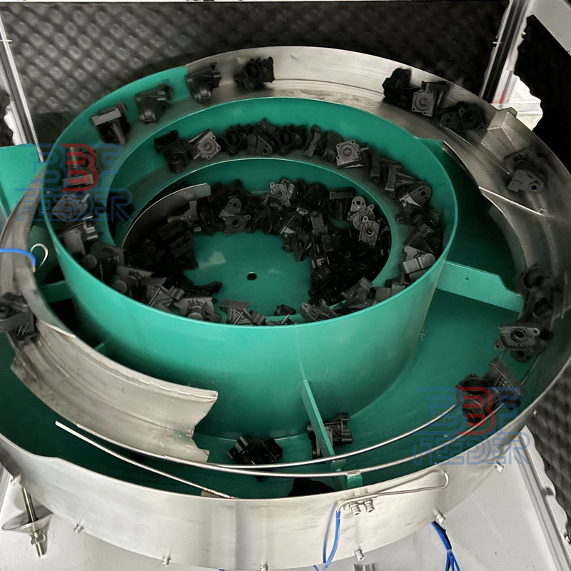 Automat Customized Vibratory Feeder Bowl Big Plastic Parts Straight Vibration Feeding