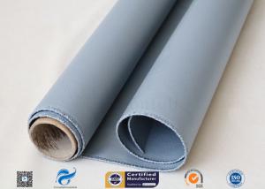 Wholesale 1*50m Silicone Coated Fiberglass Fabric 260℃ Resistant 510g 2 Sides from china suppliers