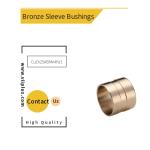 High Tensile Brass Bushings CuZn25Al5Mn4Fe3 ASTM B505 C86300 Self Lubricating