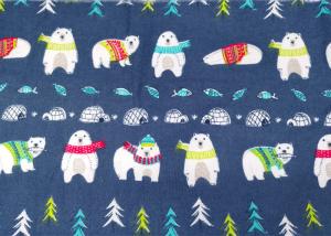 Wholesale White 100% Cotton Flannel Fabric Print For Bedding And Cover from china suppliers