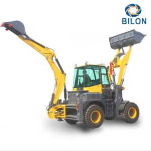 Wholesale 60-120HP Diesel Excavator Backhoe Loader Multi - Purpose 4 Wheel Drive from china suppliers