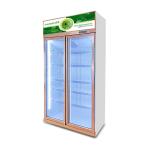Upright Glass Doors Fridge Commercial Beverage Cooler For Convenient Store