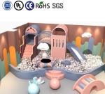 Pink Colored Children'S Indoor Playground