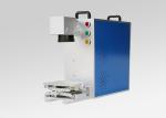 Dog Tag Name Plate 20W 30W Portable Fiber Laser Marking Machine with Metal and