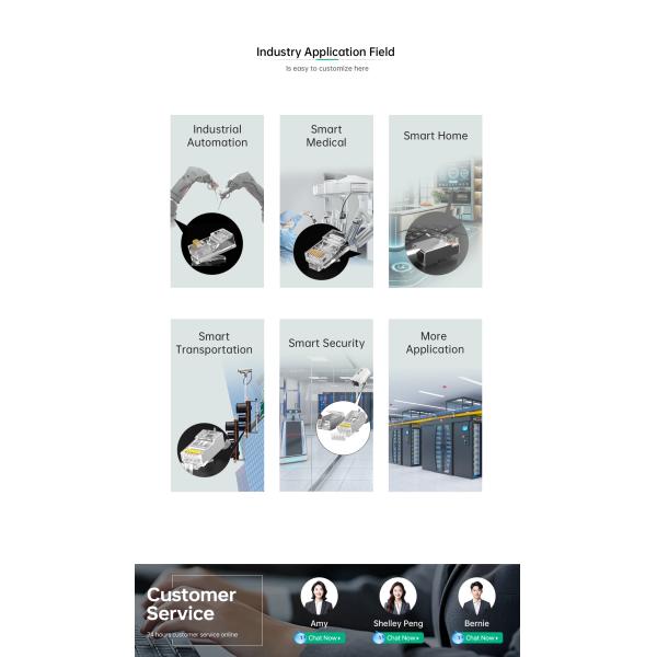 8P8C RJ45 Connector 8-Core Gold-Plated Nickel 100/CAN