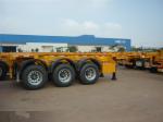 3 axle skeletal chassis skeletal semi trailer supplier