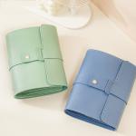 Travel Friendly Portable Jewelry Organizer Bag With PU And Rhinestone Material