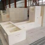 MgO Content % 0.005% Electrofusion S3 S4 S5 Refractory Blocks for Ceramic Frit