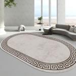 Polyester Fiber Living Room Floor Carpets Modern Simple North European Style