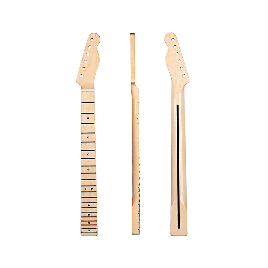 Fender TL Maple Telecaster Neck 21 Frets Maple Guitar Neck Replacement Abalone Dots