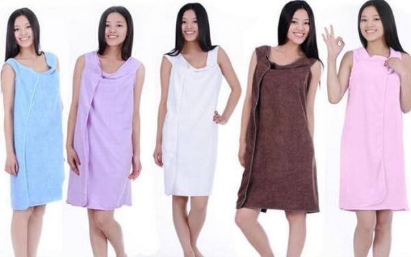 Unisex Wearable Bath Towel (140*70cm), Variety Sexy Superfine Fiber Magic Beach