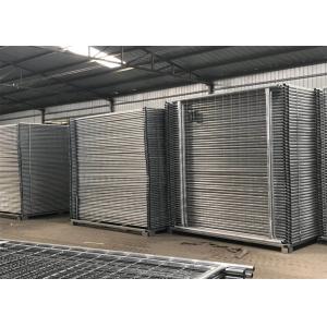 Wholesale Temporary Fencing Auckland 2100mm x 2400mm width 42 microns hot dipped galvanized for sale NZ standard temp fencing from china suppliers