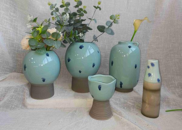 Factory Direct Supply Classic Handmade Pottery Clay Flower Pot Porcelain Ceramic